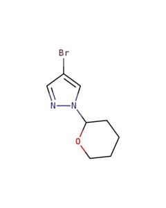 Astatech 4-BROMO-1-(TETRAHYDRO-2H-PYRAN-2-YL)-1H-PYRAZOLE; 1G; Purity 95%; MDL-MFCD12026052